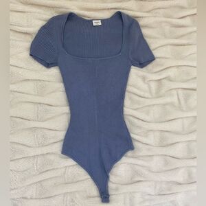 Abercrombie knit square neck bodysuit